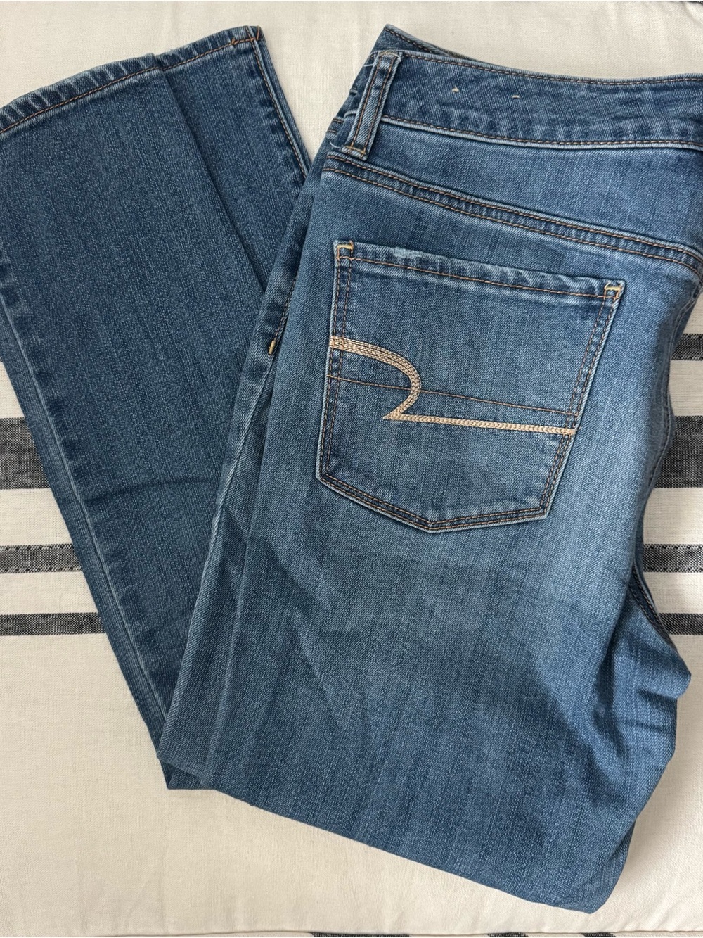 American Eagle Outfitters Medium Blue Denim Hi-Rise Jegging Jeans